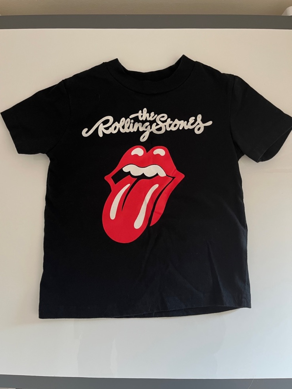 The Rolling Stones Kids Black Tee